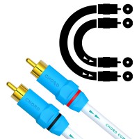 Installer Pack - C-line 2RCA to 2RCA 1m - (5 Pack)